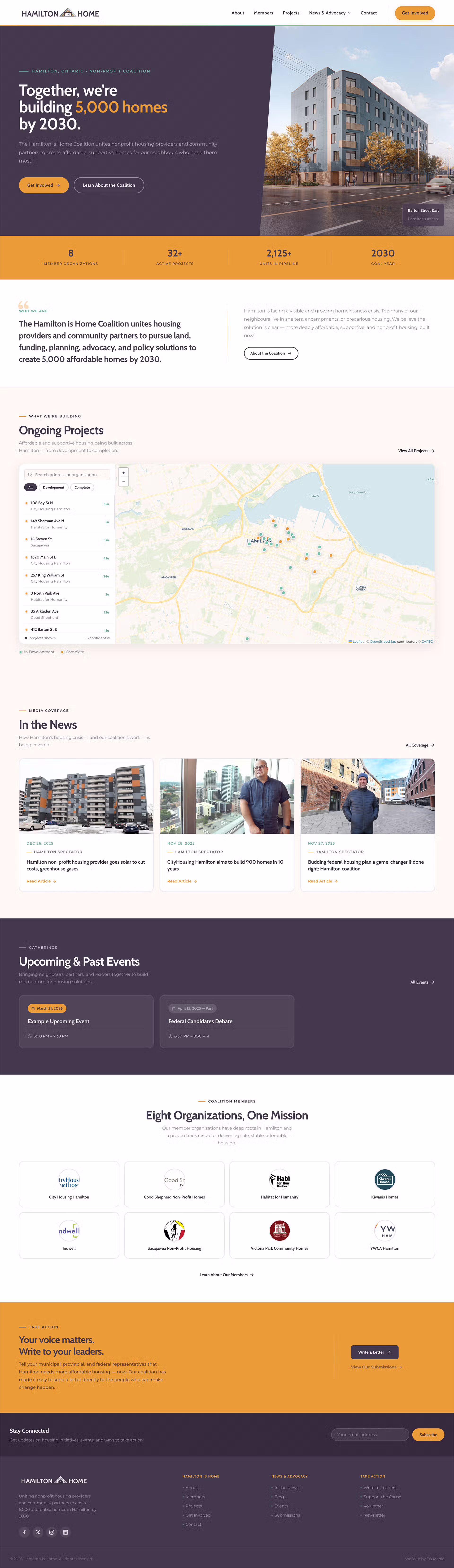 Hamilton is Home — full home page