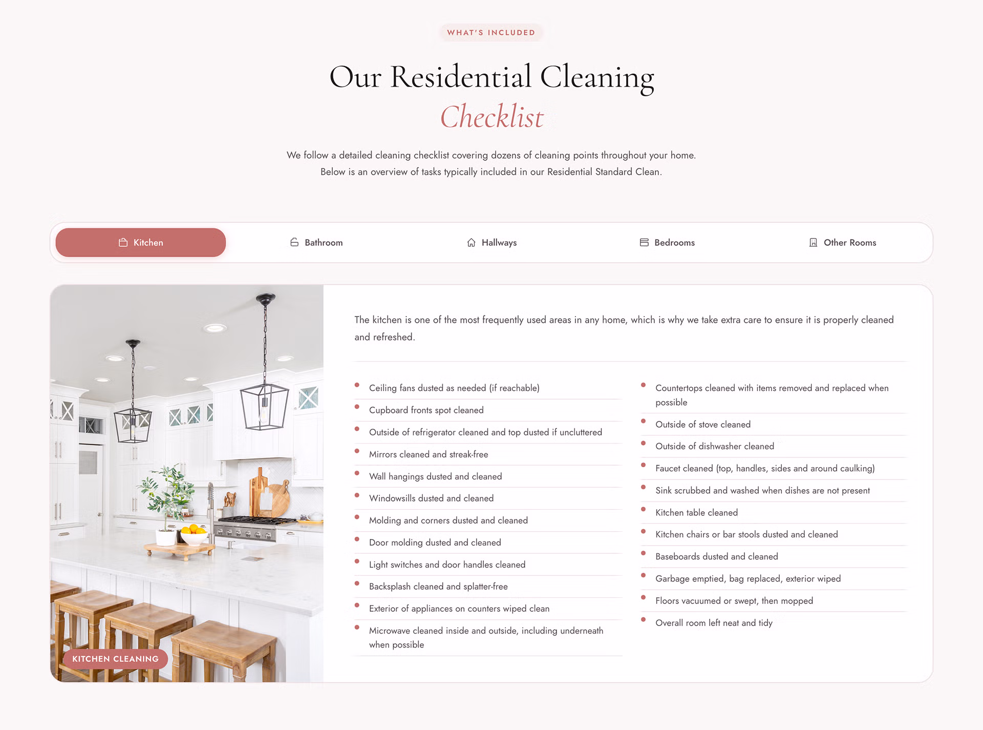 Residential Cleaning Services